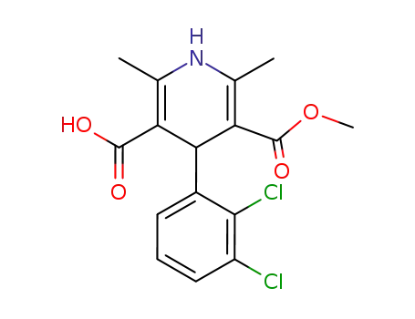 4-(2,3-Dichloro-phenyl)-2,6-dimethyl-1,4-dihydro-pyridine-3,5-dicarboxylic acid monomethyl ester